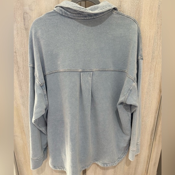 Z Supply Soft Denim Jacket size M - Picture 4 of 4